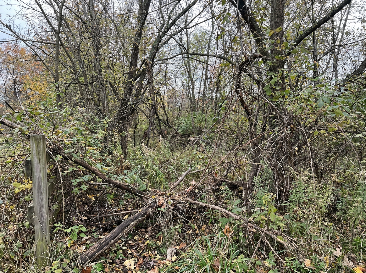 Lot and land clearing before
