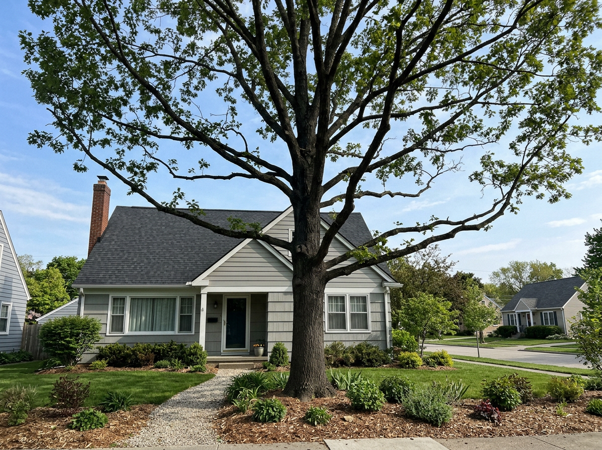 Tree trimming and pruning after